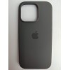 Чехол силиконовый Silicone Case MagSafe ORG iPhone 16 Pro графит