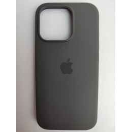 Чехол силиконовый Silicone Case MagSafe ORG iPhone 16 Pro графит