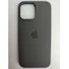 Чехол силиконовый Silicone Case MagSafe ORG iPhone 16 Pro Max графит