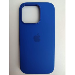 Чехол силиконовый Silicone Case MagSafe ORG iPhone 16 Pro синий