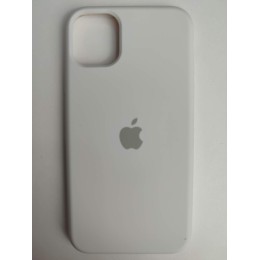Чехол силиконовый Silicone Case ORG iPhone 11 белый (01)