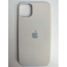 Чехол силиконовый Silicone Case ORG iPhone 11 бежевый (27)