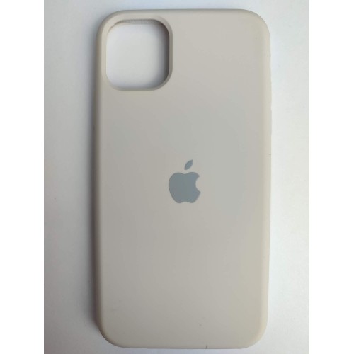 Чехол силиконовый Silicone Case ORG iPhone 11 бежевый (27)