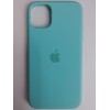 Чехол силиконовый Silicone Case ORG iPhone 11 бирюзовый (11)