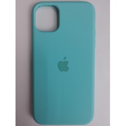 Чехол силиконовый Silicone Case ORG iPhone 11 бирюзовый (11)