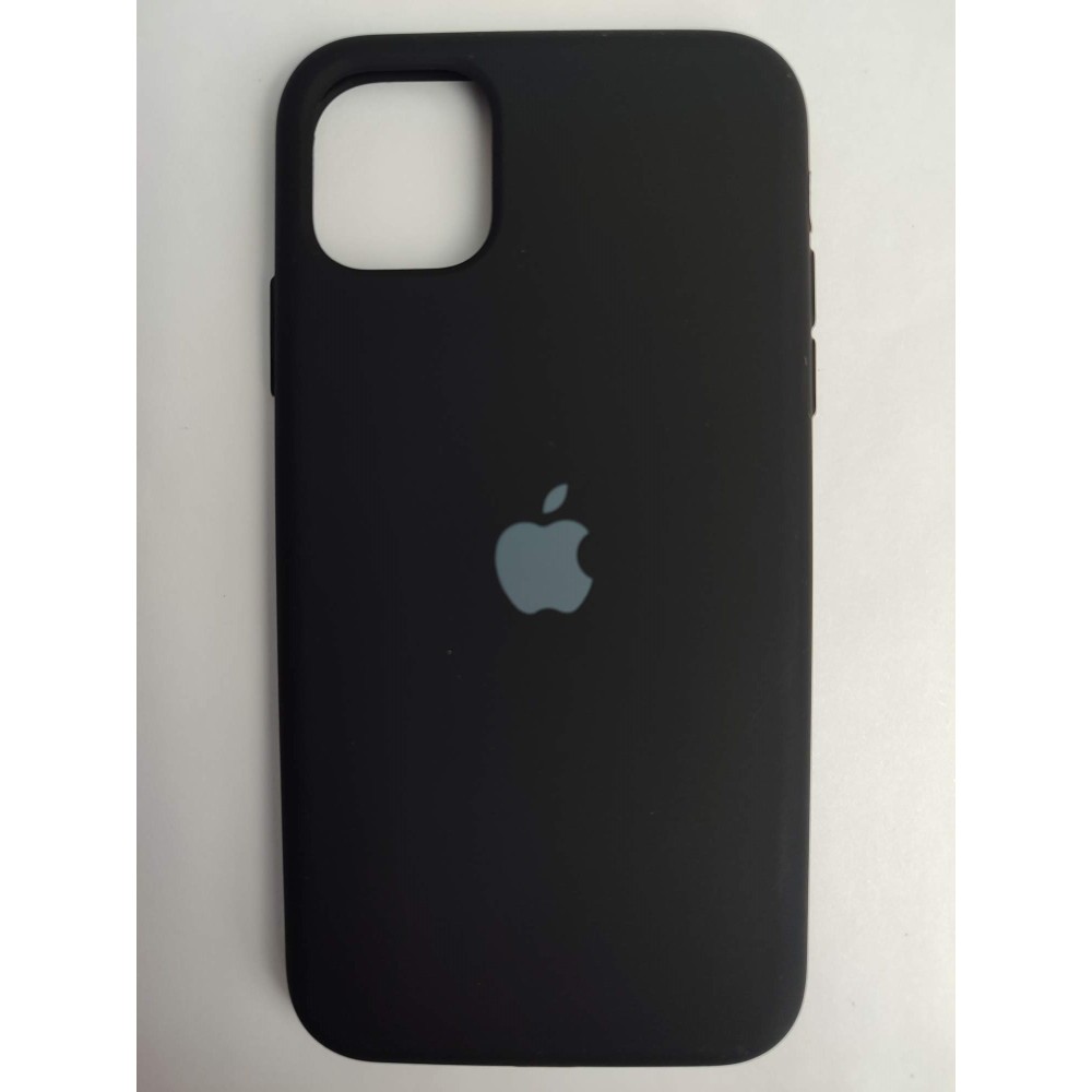 Чехол силиконовый Silicone Case ORG iPhone 11 черный (18)