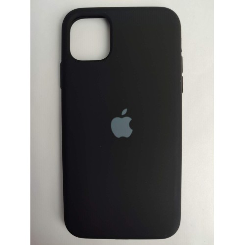 Чехол силиконовый Silicone Case ORG iPhone 11 черный (18)