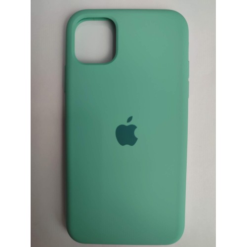 Чехол силиконовый Silicone Case ORG iPhone 11 мятный (12)