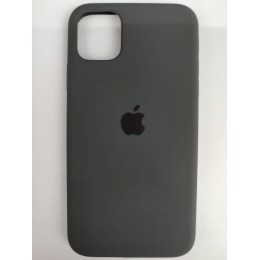Чехол силиконовый Silicone Case ORG iPhone 11 (полная защита) графит (25)