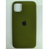 Чехол силиконовый Silicone Case ORG iPhone 11 (полная защита) хаки (13)