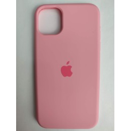 Чехол силиконовый Silicone Case ORG iPhone 11 (полная защита) розовый (06)