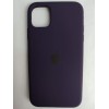 Чехол силиконовый Silicone Case ORG iPhone 11 (полная защита) темно-фиолетовый (22)