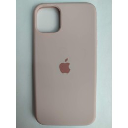 Чехол силиконовый Silicone Case ORG iPhone 11 пудра (02)