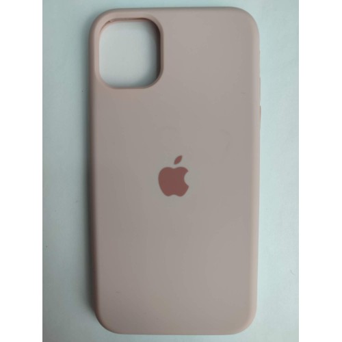 Чехол силиконовый Silicone Case ORG iPhone 11 пудра (02)