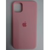Чехол силиконовый Silicone Case ORG iPhone 11 розовый (04)