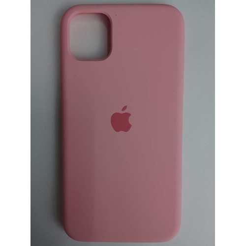 Чехол силиконовый Silicone Case ORG iPhone 11 розовый (04)