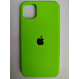 Чехол силиконовый Silicone Case ORG iPhone 11 салатовый