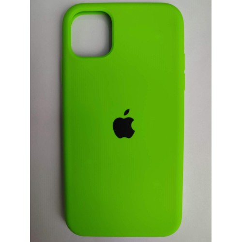 Чехол силиконовый Silicone Case ORG iPhone 11 салатовый