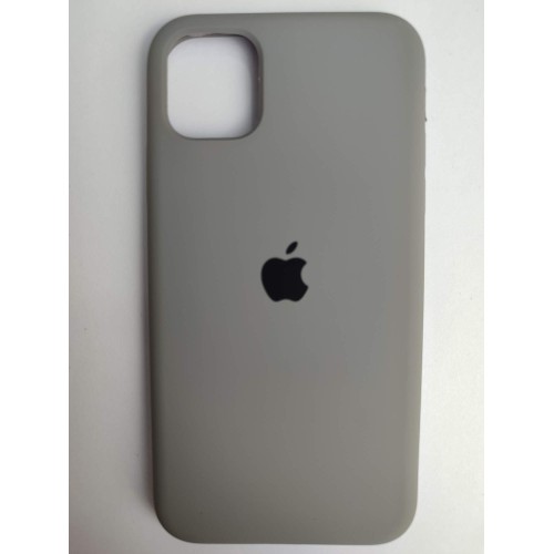 Чехол силиконовый Silicone Case ORG iPhone 11 серый (28)