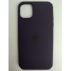 Чехол силиконовый Silicone Case ORG iPhone 11 темно-фиолетовый (22)