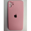 Чехол силиконовый Silicone Case ORG iPhone 11 (защита камеры) розовый (04)