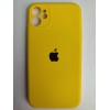 Чехол силиконовый Silicone Case ORG iPhone 11 (защита камеры) желтый (03)