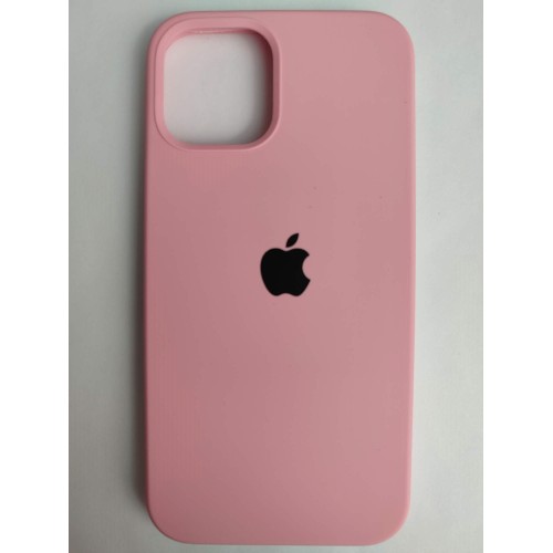 Чехол силиконовый Silicone Case ORG iPhone 12/12 Pro (06) розовый