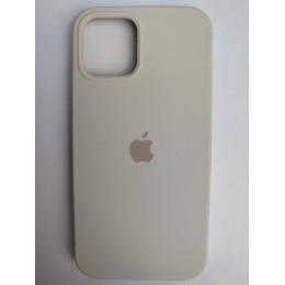 Чехол силиконовый Silicone Case ORG iPhone 12/12 Pro бежевый (10)