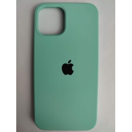 Чехол силиконовый Silicone Case ORG iPhone 12/12 Pro бирюзовый (21)