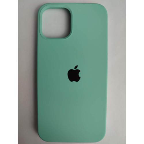 Чехол силиконовый Silicone Case ORG iPhone 12/12 Pro бирюзовый (21)