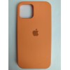 Чехол силиконовый Silicone Case ORG iPhone 12/12 Pro бледно-оранжевый (56)