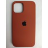 Чехол силиконовый Silicone Case ORG iPhone 12/12 Pro коричневый (28)