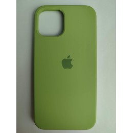 Чехол силиконовый Silicone Case ORG iPhone 12/12 Pro зеленый (01)