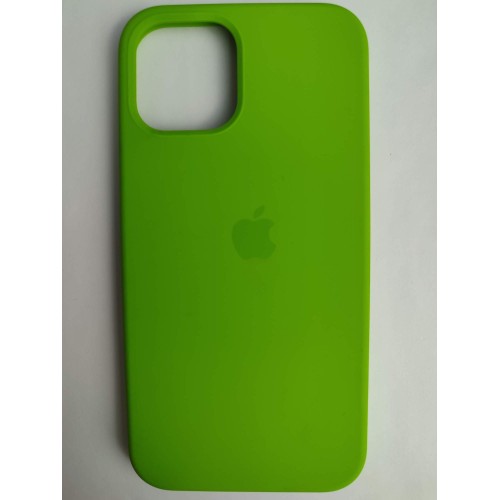 Чехол силиконовый Silicone Case ORG iPhone 12/12 Pro зеленый (31)