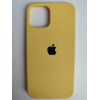 Чехол силиконовый Silicone Case ORG iPhone 12/12 Pro желтый (32)
