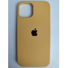 Чехол силиконовый Silicone Case ORG iPhone 12/12 Pro золотистый (04)