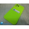 Чехол силиконовый Silicone Case ORG iPhone 12 Pro Max (защита камеры) (24) салатовый