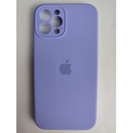 Чехол силиконовый Silicone Case ORG iPhone 12 Pro (защита камеры) сиреневый (26)
