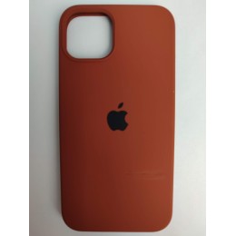 Чехол силиконовый Silicone Case ORG iPhone 13 коричневый (28)
