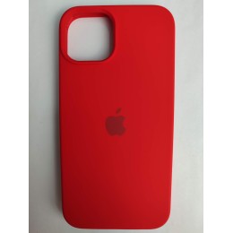Чехол силиконовый Silicone Case ORG iPhone 13 красный (07)