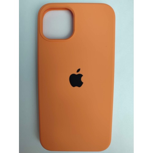 Чехол силиконовый Silicone Case ORG iPhone 13 оранжевый (02)