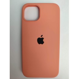Чехол силиконовый Silicone Case ORG iPhone 13 оранжевый (27)
