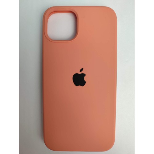 Чехол силиконовый Silicone Case ORG iPhone 13 оранжевый (27)