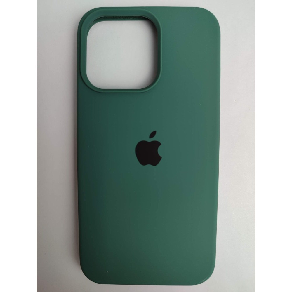 Чехол силиконовый Silicone Case ORG iPhone 13 Pro (35) зеленый