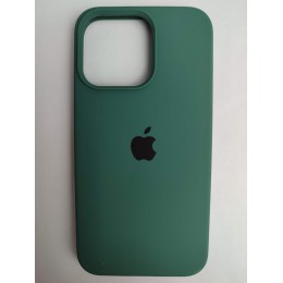 Чехол силиконовый Silicone Case ORG iPhone 13 Pro (35) зеленый