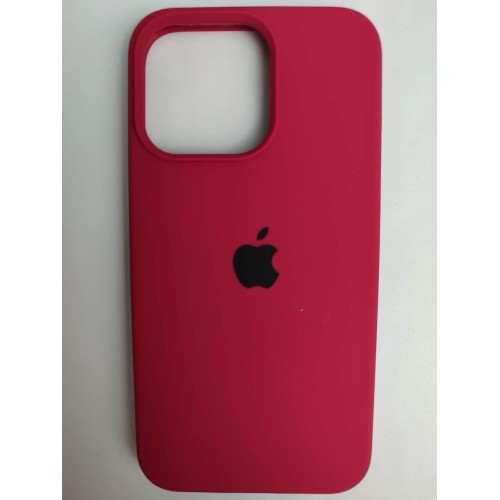 Чехол силиконовый Silicone Case ORG iPhone 13 Pro (36) малиновый