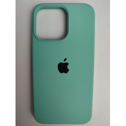 Чехол силиконовый Silicone Case ORG iPhone 13 Pro бирюзовый (21)