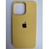 Чехол силиконовый Silicone Case ORG iPhone 13 Pro бледно-желтый (37)