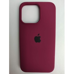 Чехол силиконовый Silicone Case ORG iPhone 13 Pro бордовый (52)