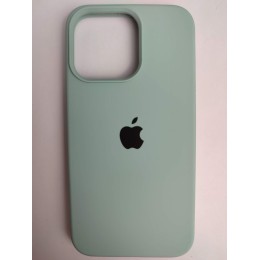Чехол силиконовый Silicone Case ORG iPhone 13 Pro голубой (44)